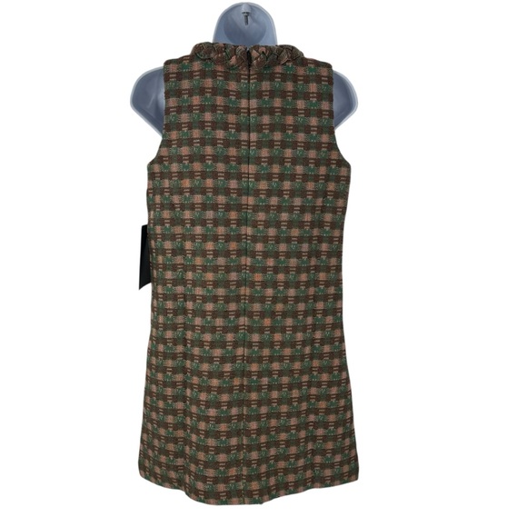 Tuckernuck NEW Neapolitan Tweed Sleeveless Retro Mod Jackie Mini Dress Size XS - Picture 8 of 12